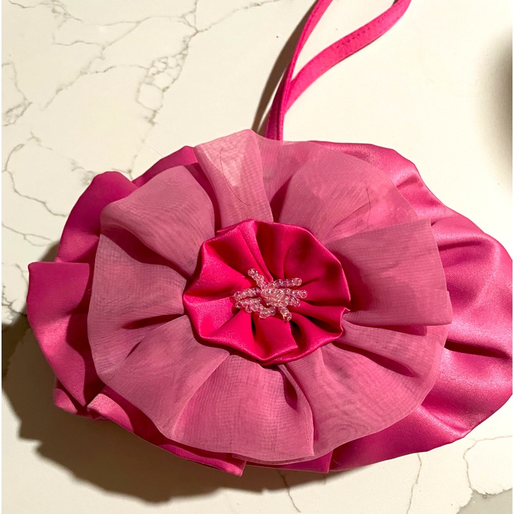 Hot pink cocktail bag